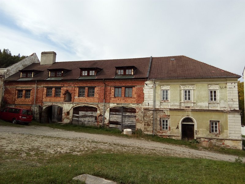 Vnitřní areál kláštera